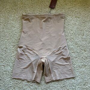 Honeylove SuperPower Short 3X Nude High Waist Shapewear Shorts Open Gusset